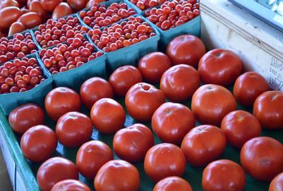 Heirloom Tomatoes are yummy and good for you.