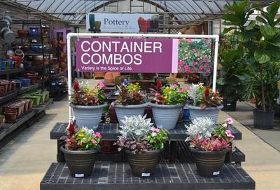 Pottery and more to help decorate your home and patio.